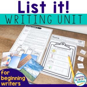 Listing Writing Unit