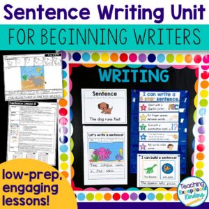 Sentence Writing Unit