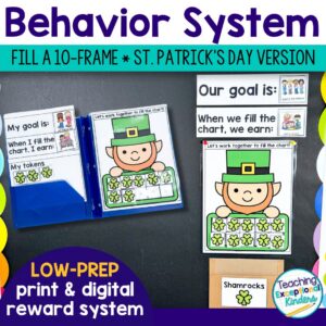 St. Patrick's Day Leprechaun 10 Frame Behavior System