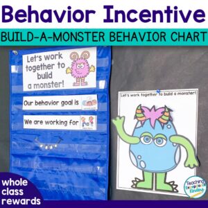 Monster Build a Reward Behavior Chart