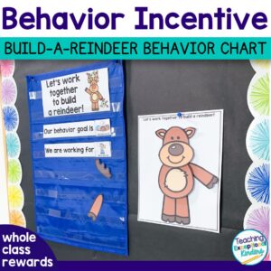 Reindeer Build a Reward Behavior Chart