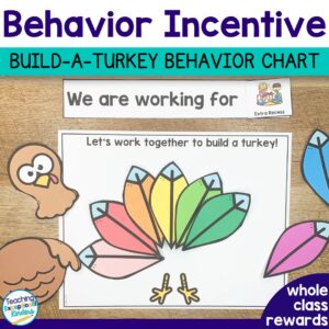 Turkey Build a Reward Behavior Chart