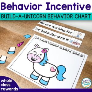 Unicorn Build a Reward Behavior Chart