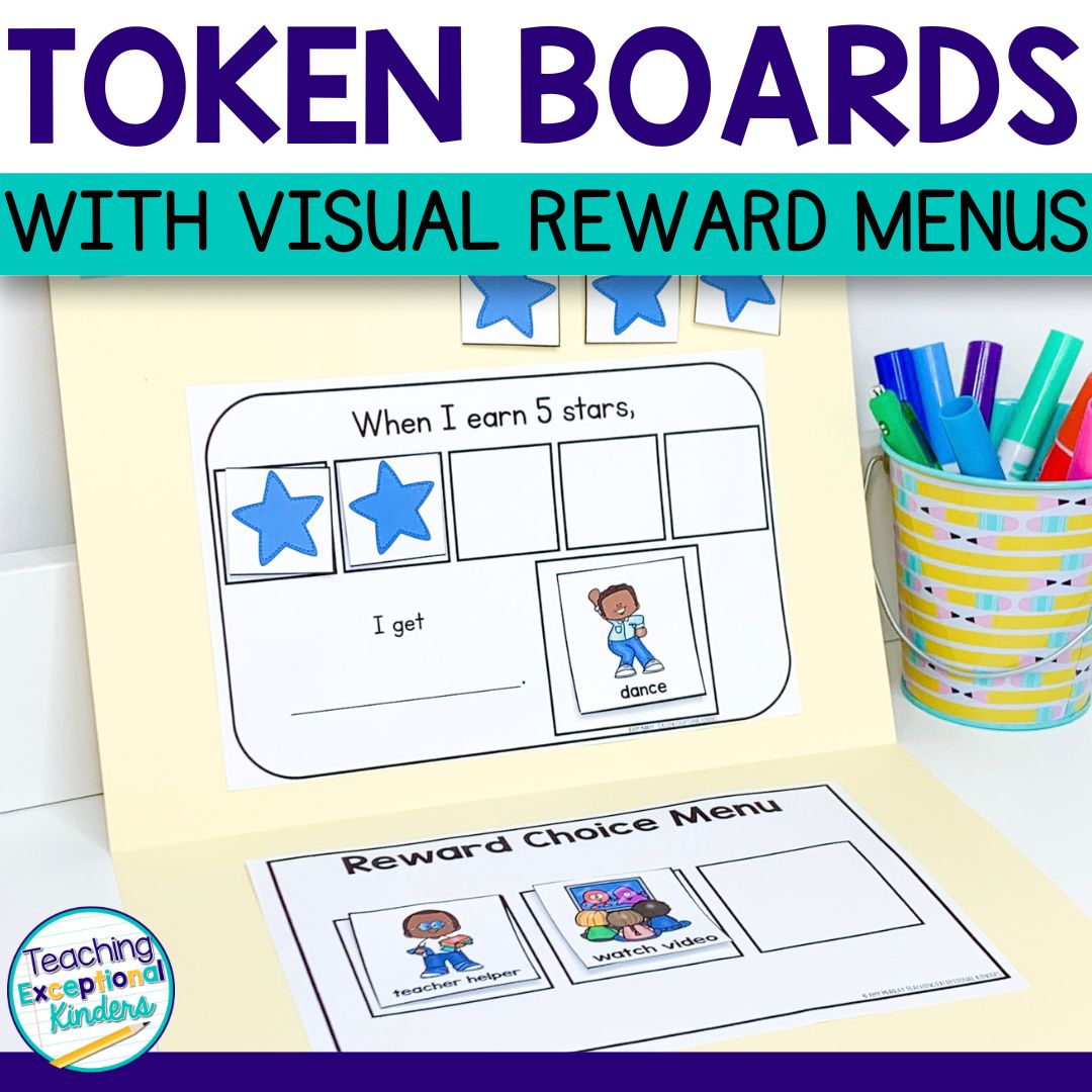 Token Boards Visual Reward Charts Individual Behavior Charts ...
