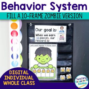 Zombie 10 Frame Behavior System Halloween