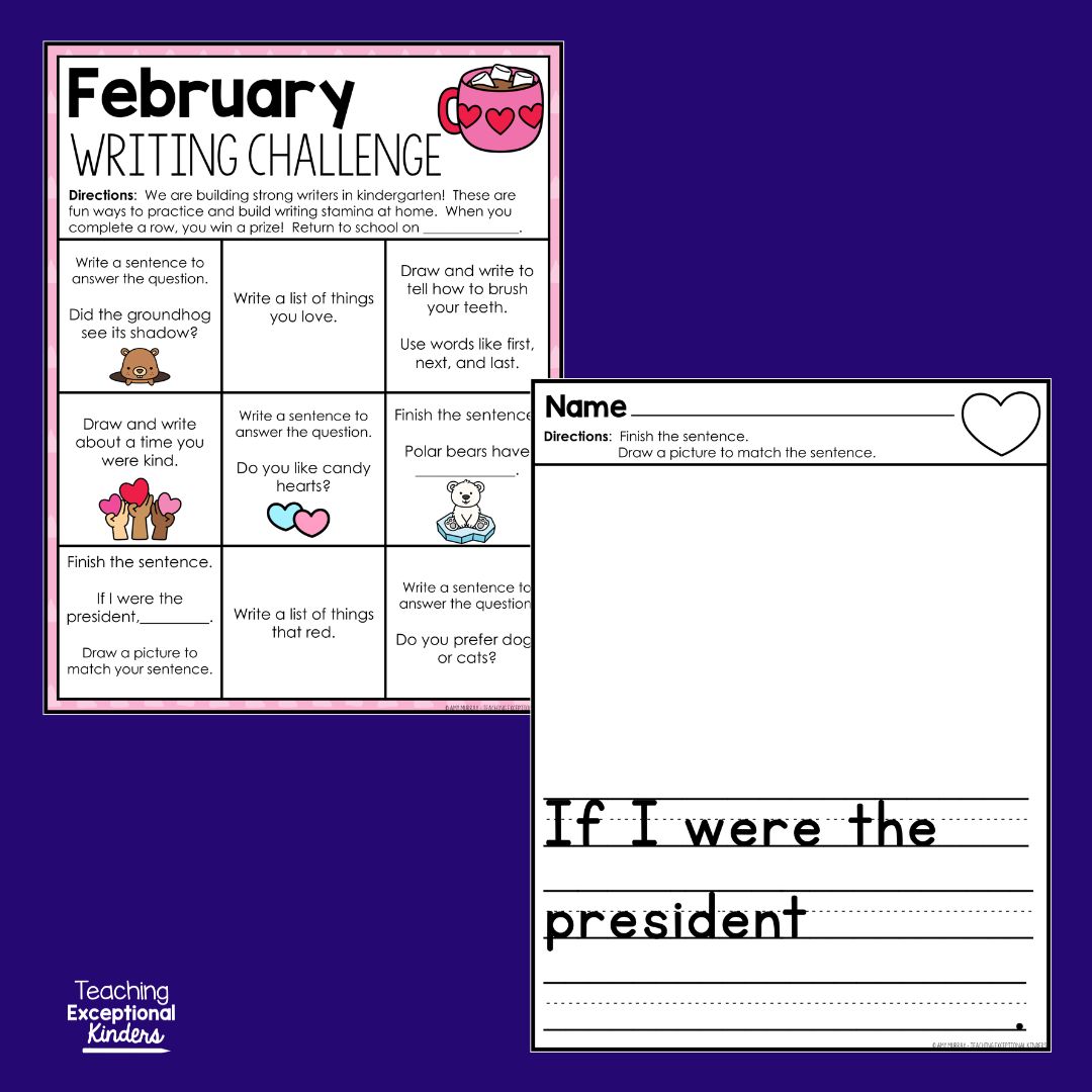 February Writing Challenge
