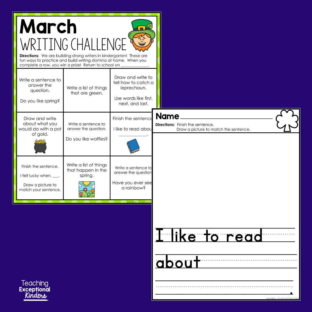 March Writing Challenge
