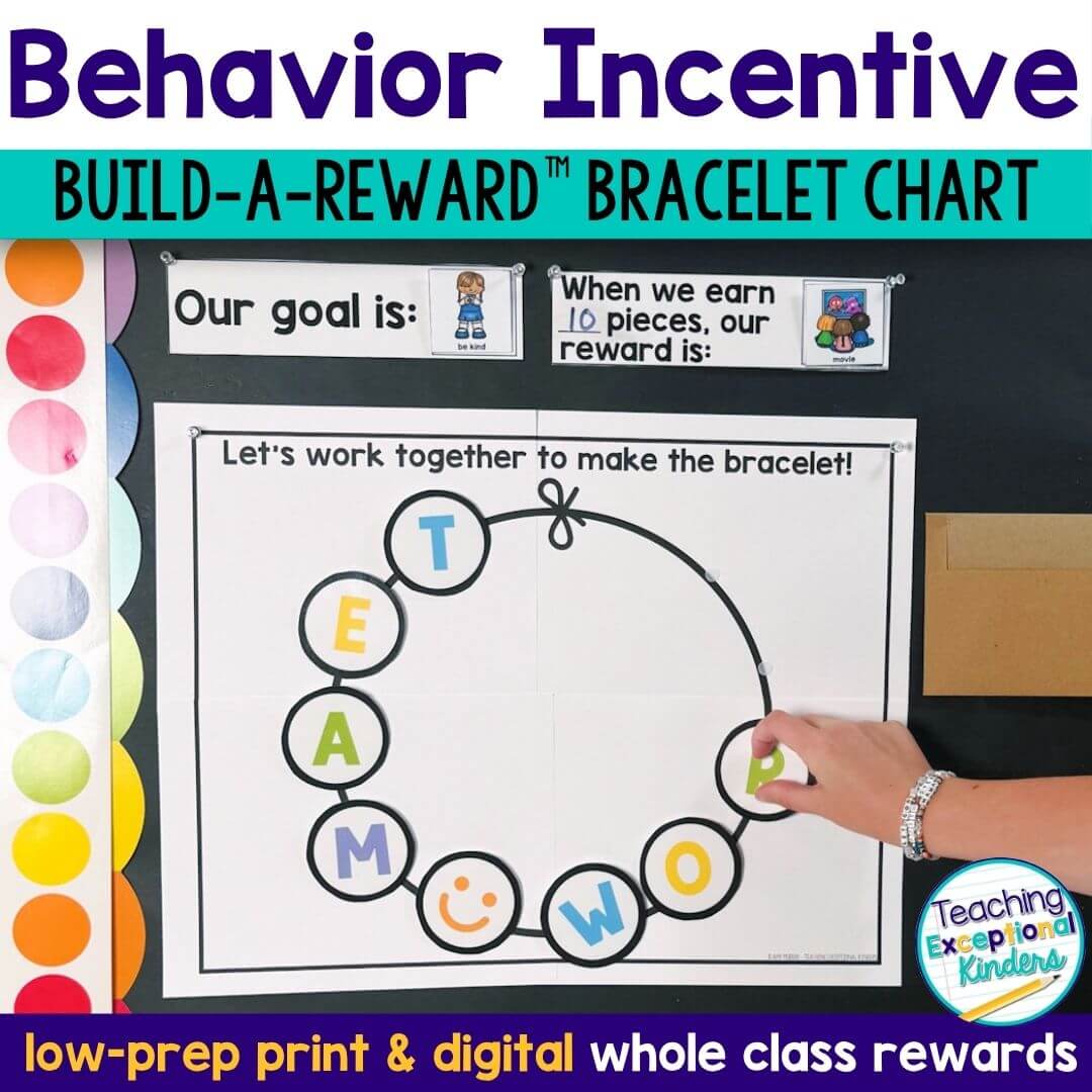 Friendship Bracelet Behavior Chart Build-a-Reward